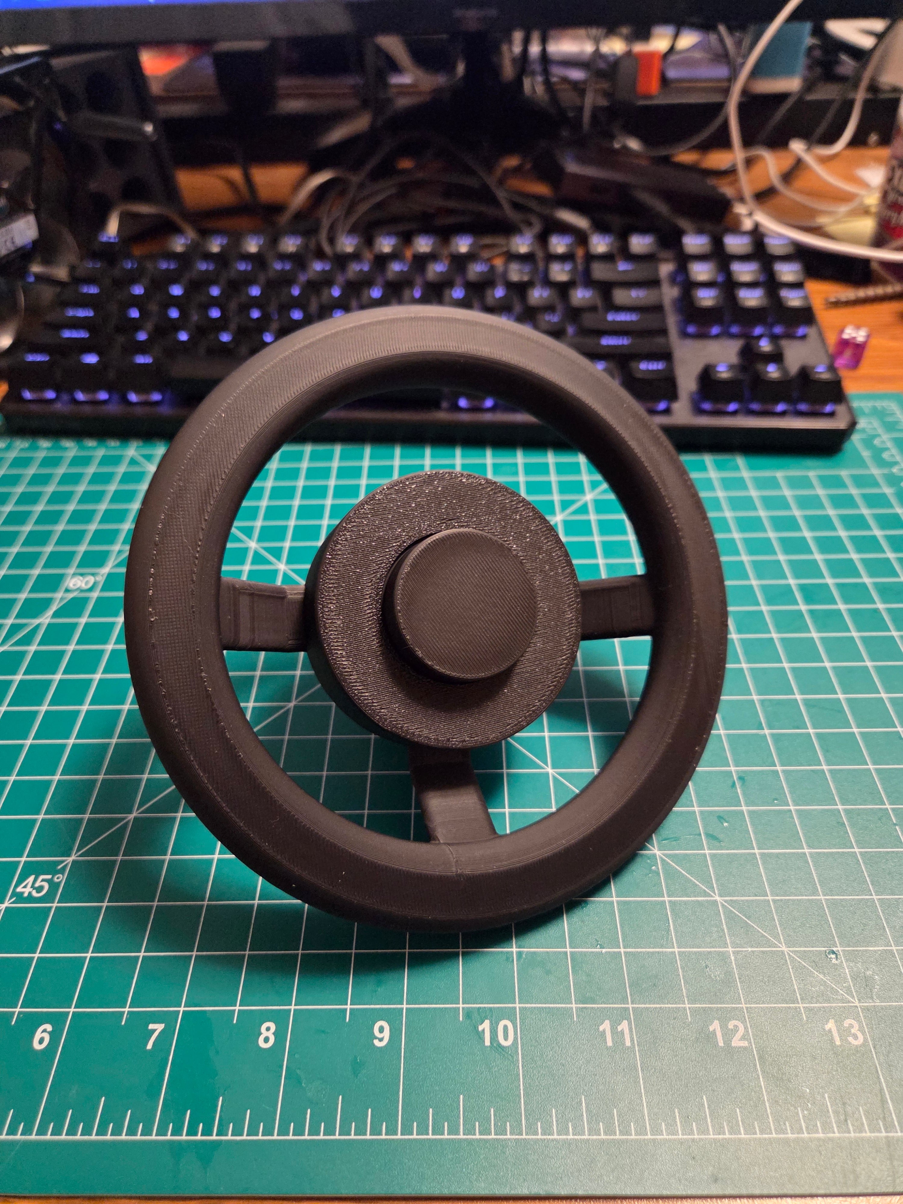 Shopping Cart Steering Wheel