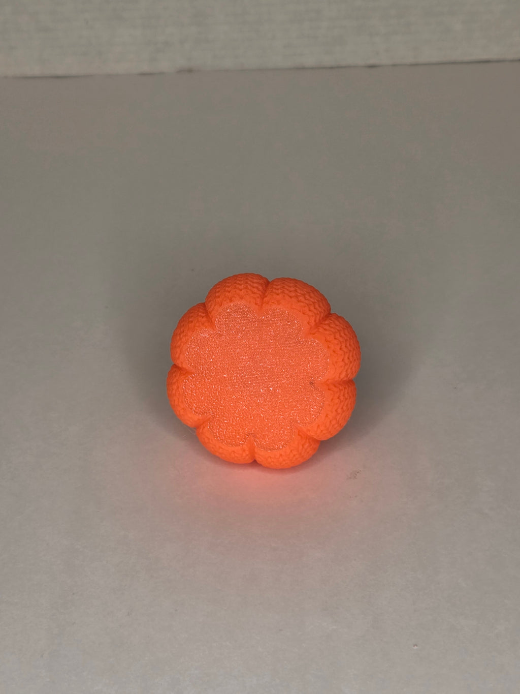 Dog in Pumpkin, Knitted Texture