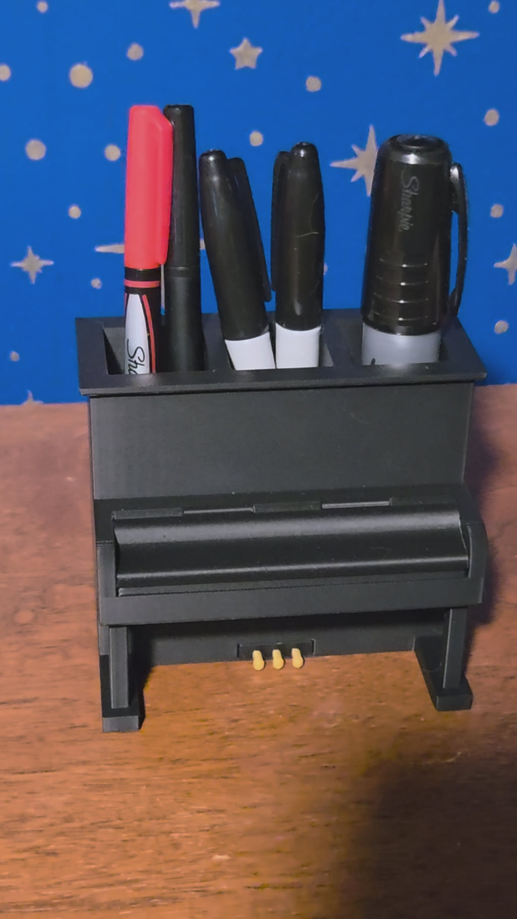 Upright Piano Pen Holder