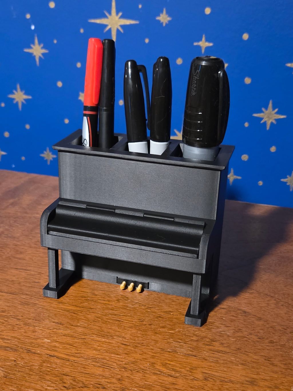 Upright Piano Pen Holder
