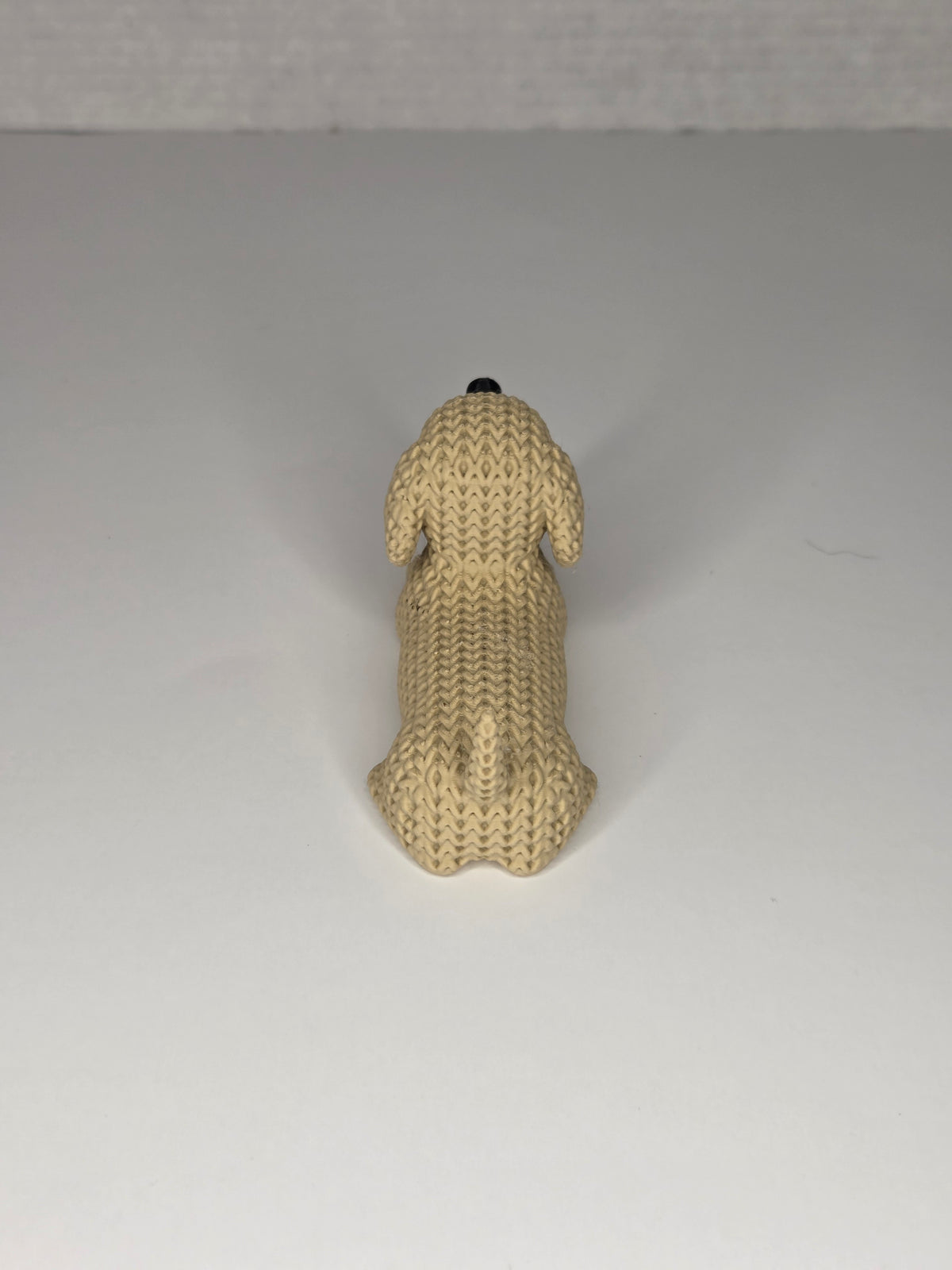 Dachshund | Cute Knitted Texture Figurine