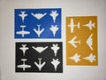 Airplane Drawing Stencil