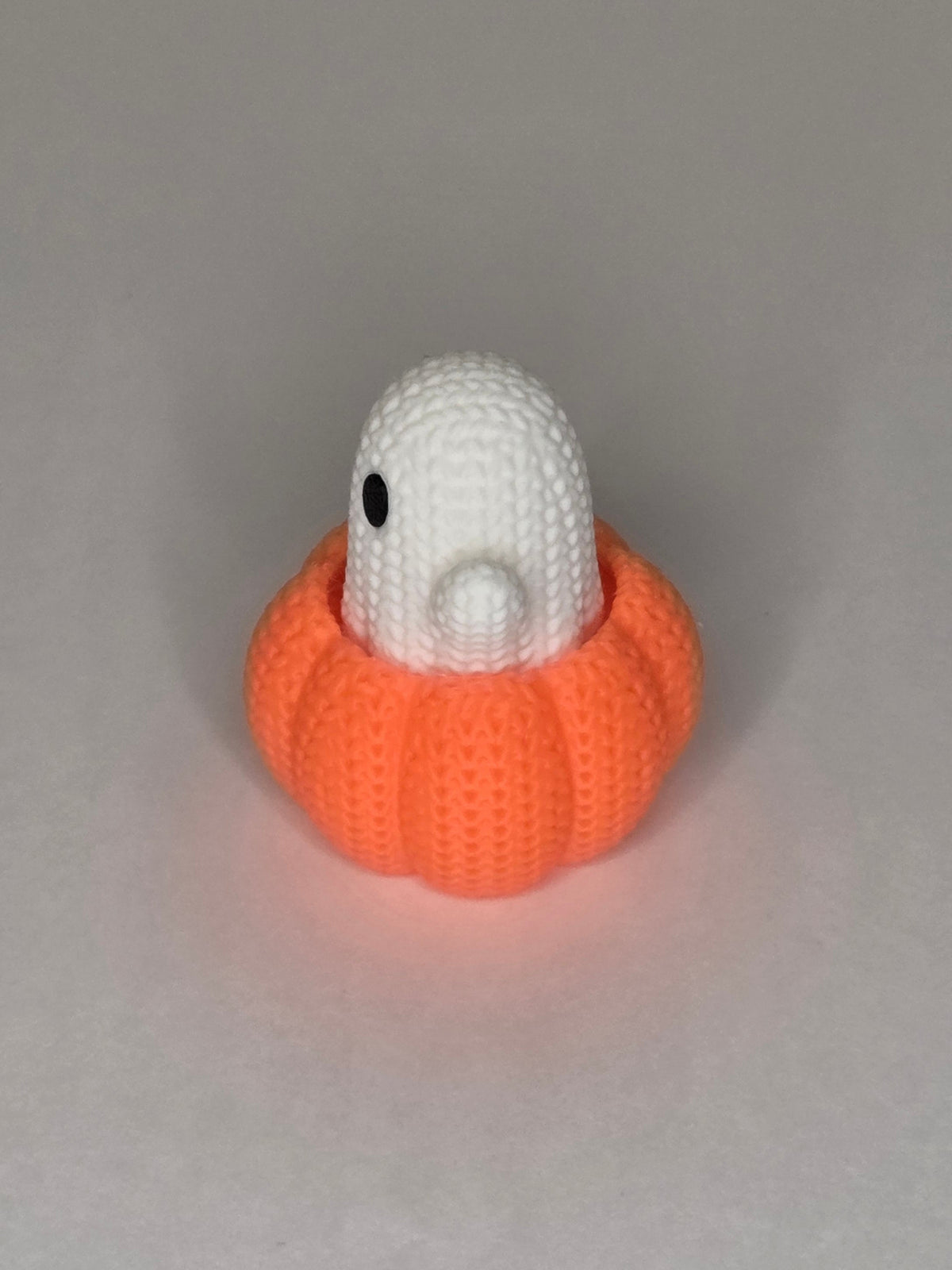 Ghost in Pumpkin, Knitted Texture