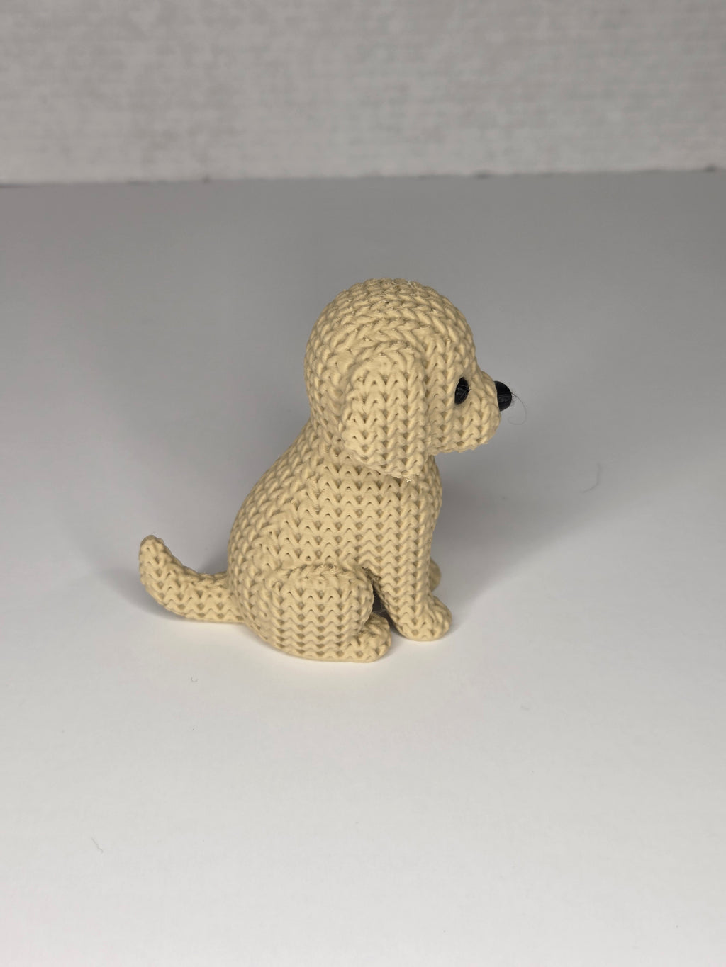 Labrador / Retriever | Cute Knitted Texture Figurine