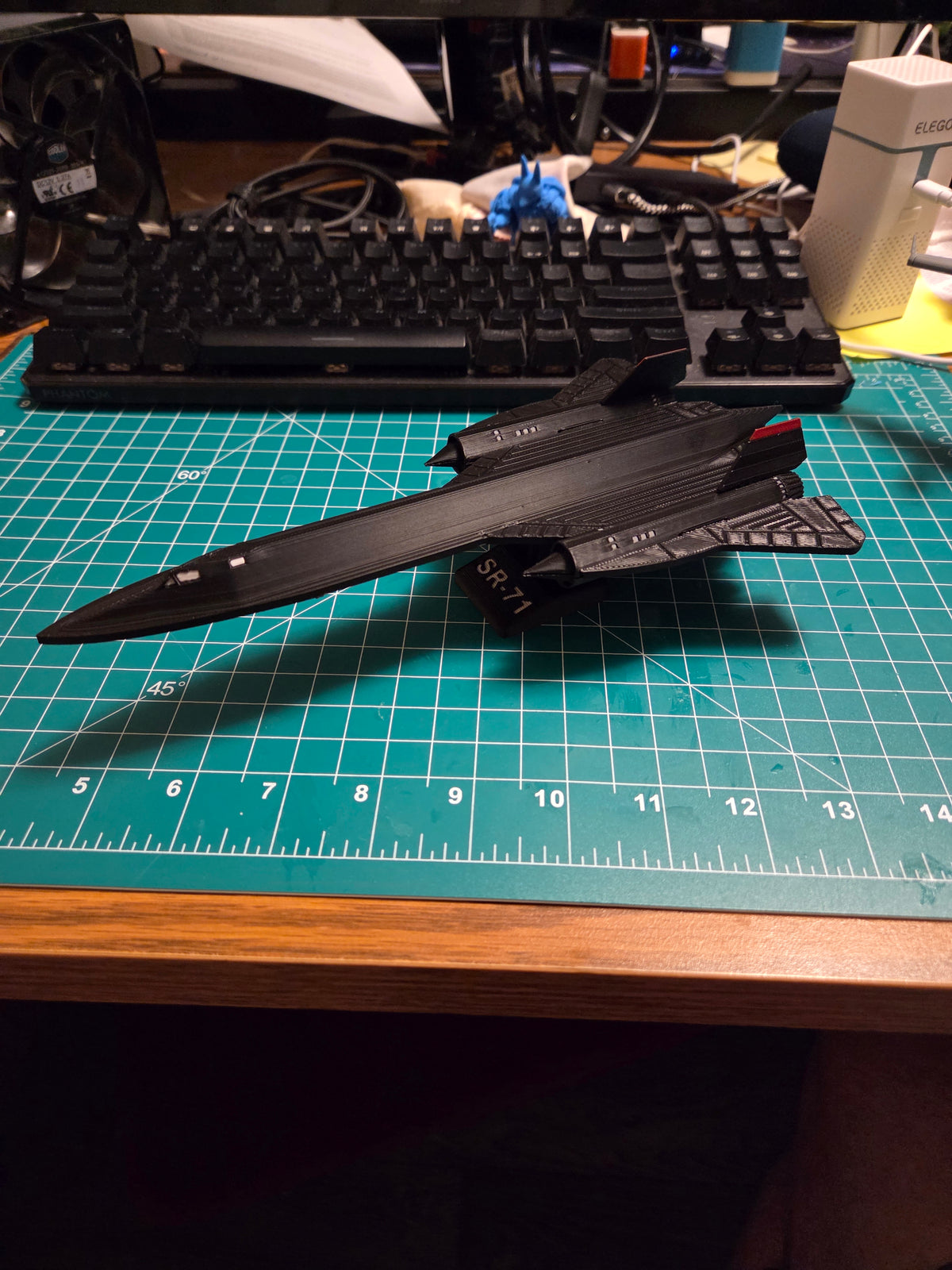SR-71 Blackbird Kit Card