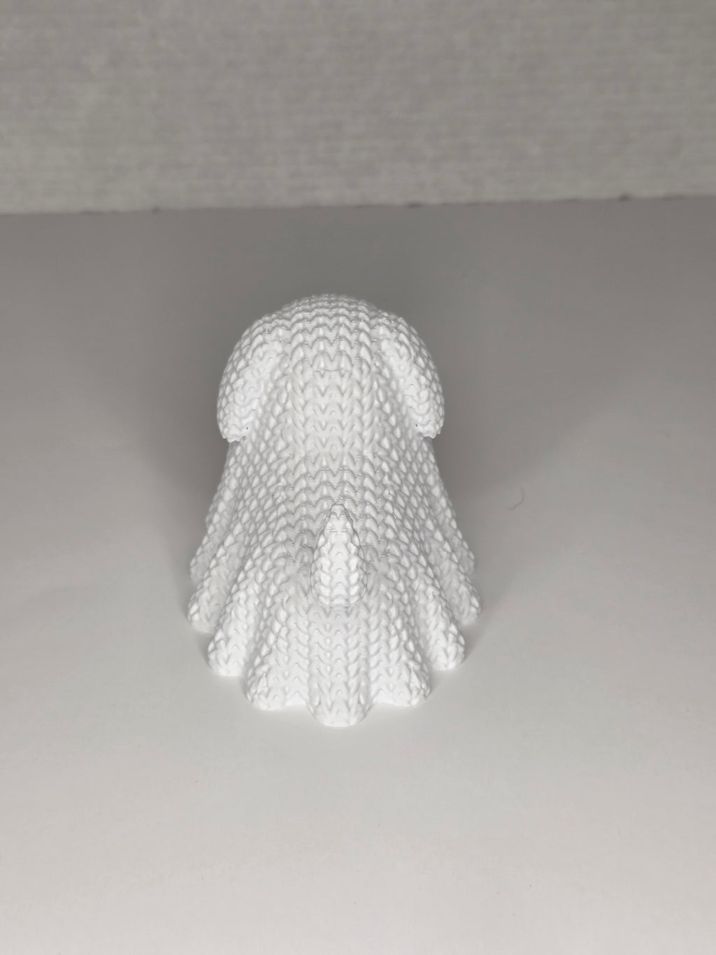 Knitted Texture Dog Ghost (Tea Light Cover)