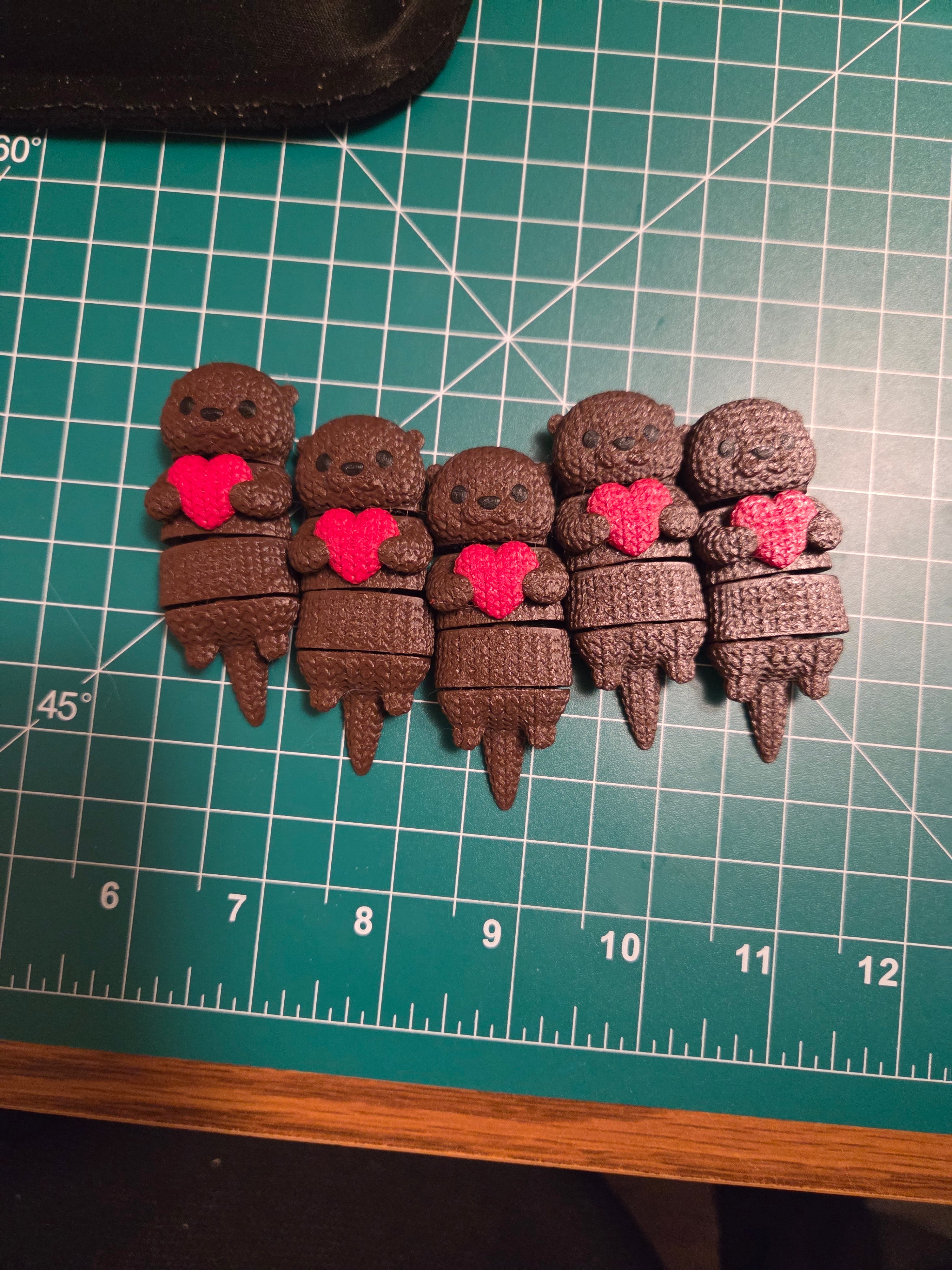 Articulated Otter with Heart