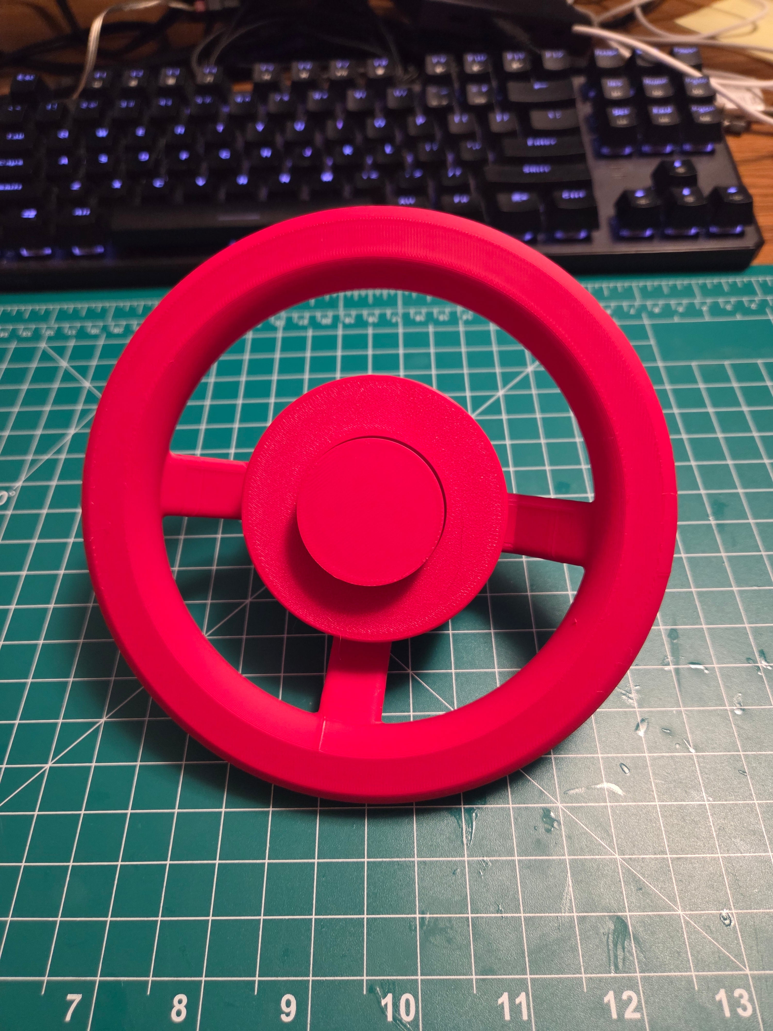 Shopping Cart Steering Wheel