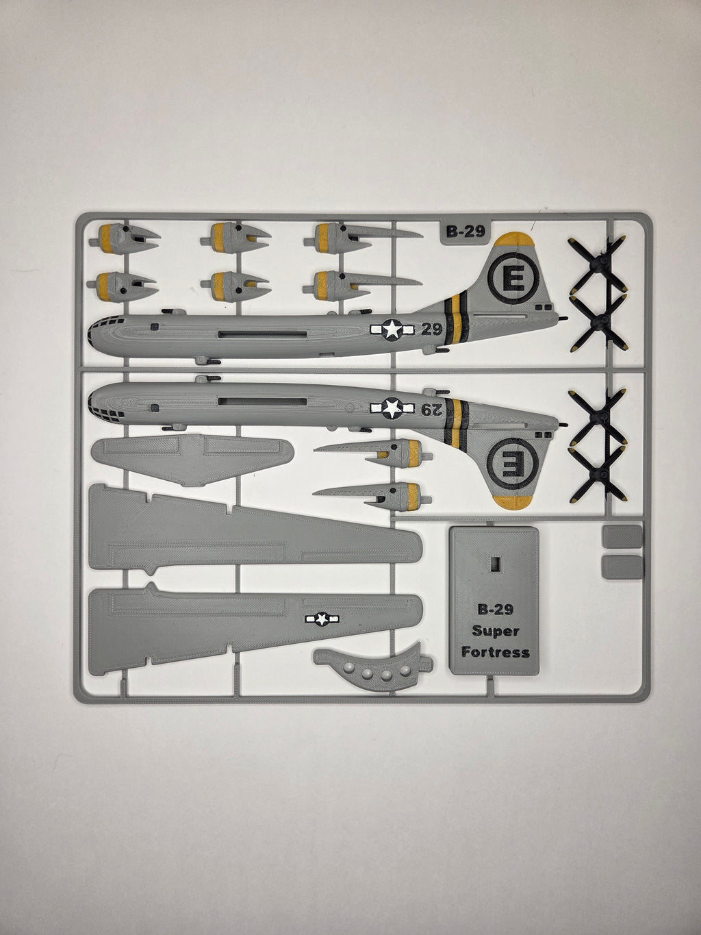 B-29 Super Fortress Kit Card