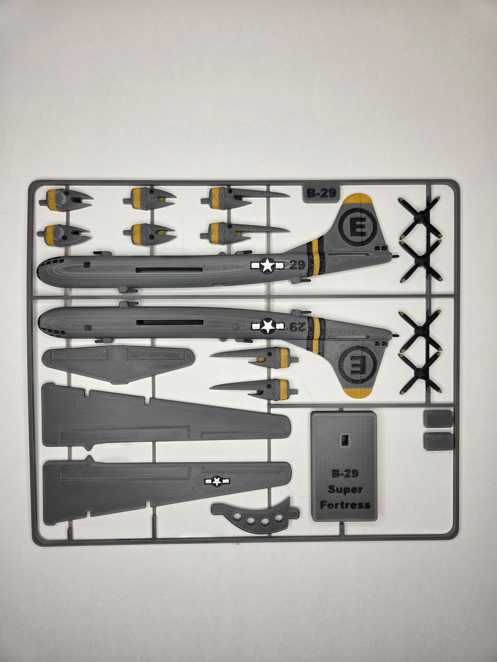 B-29 Super Fortress Kit Card