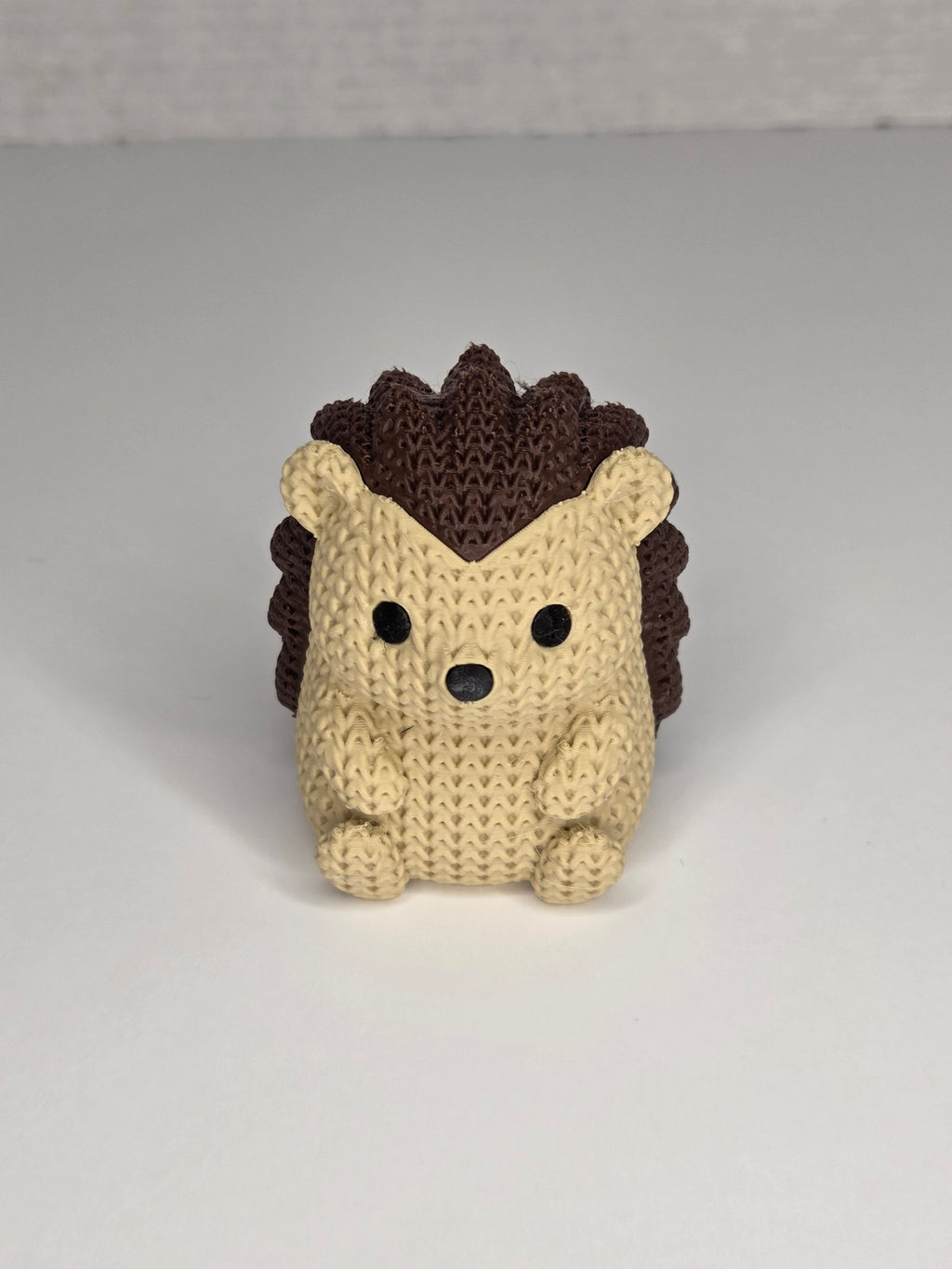 Hedgehog | Knitted Texture Figurine
