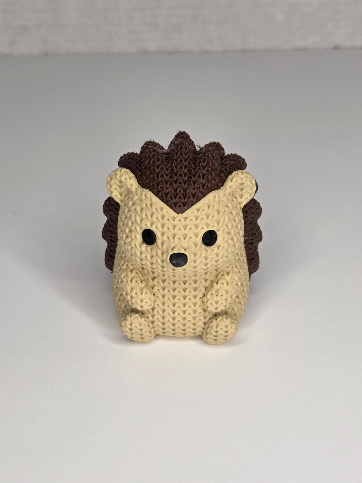 Hedgehog | Knitted Texture Figurine