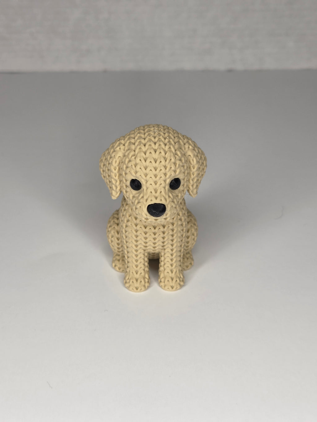 Labrador / Retriever | Cute Knitted Texture Figurine