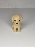 Labrador / Retriever | Cute Knitted Texture Figurine