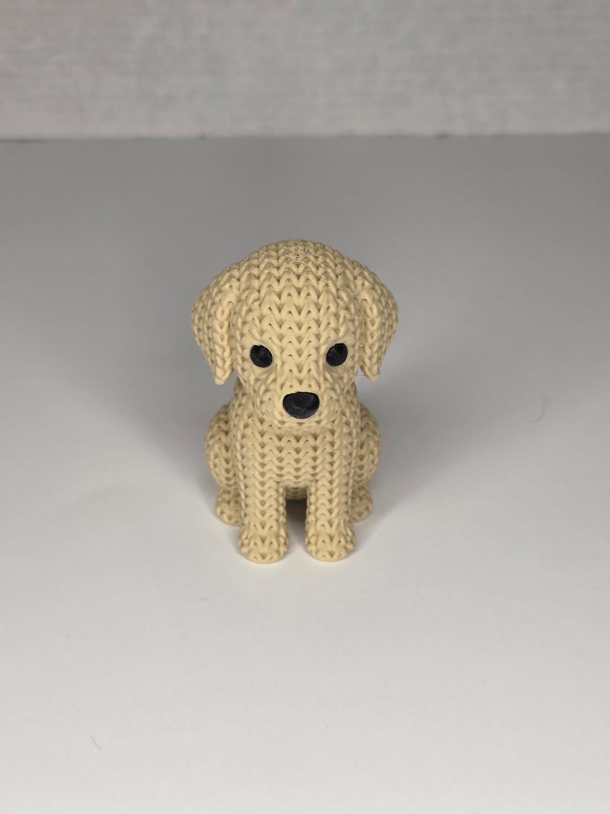 Labrador / Retriever | Cute Knitted Texture Figurine