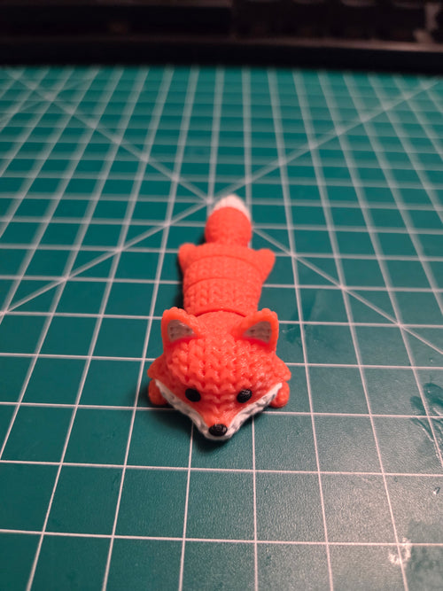 Articulated Fox, Fidget Toy, Stim gift