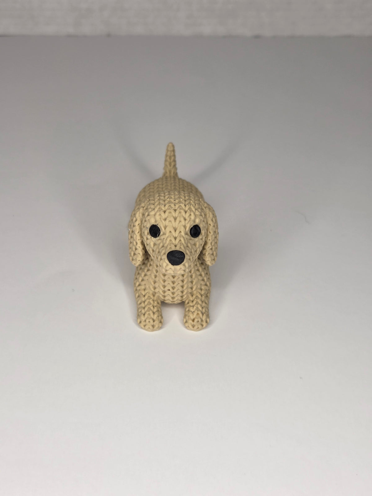 Dachshund | Cute Knitted Texture Figurine