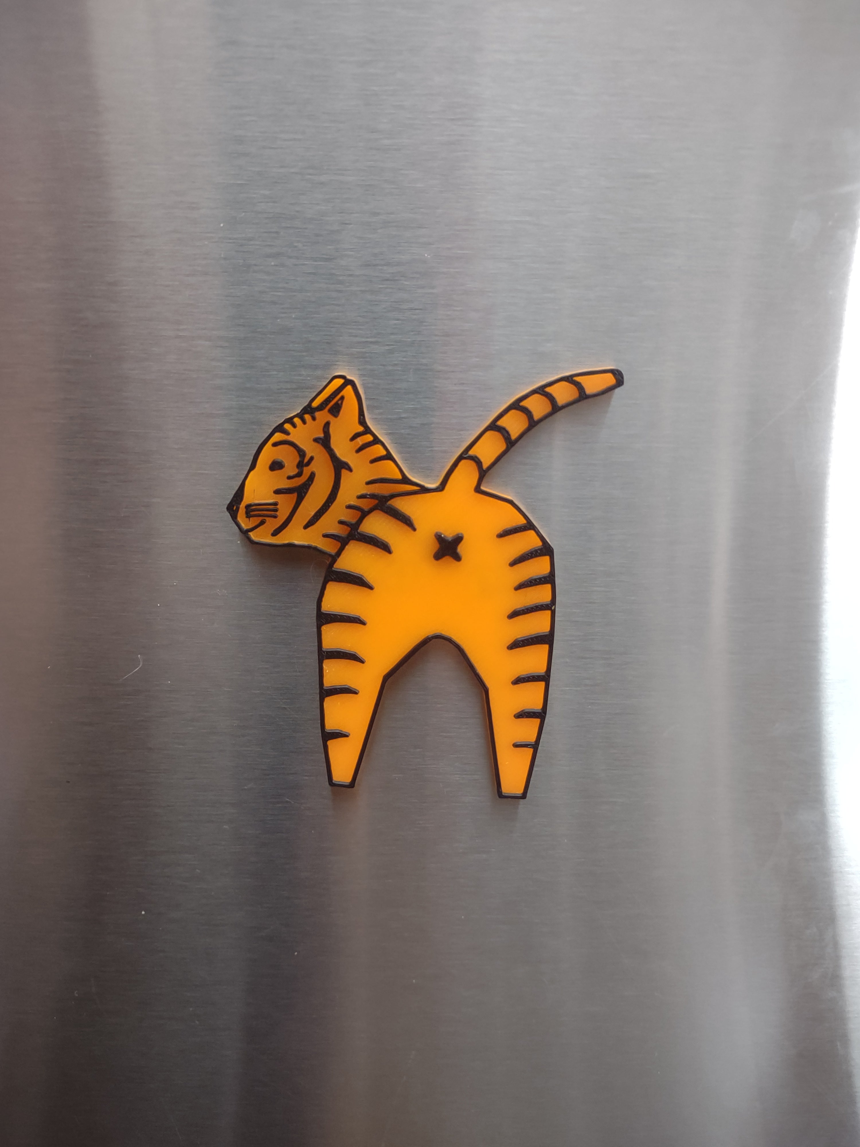 Tiger Fridge Magnet