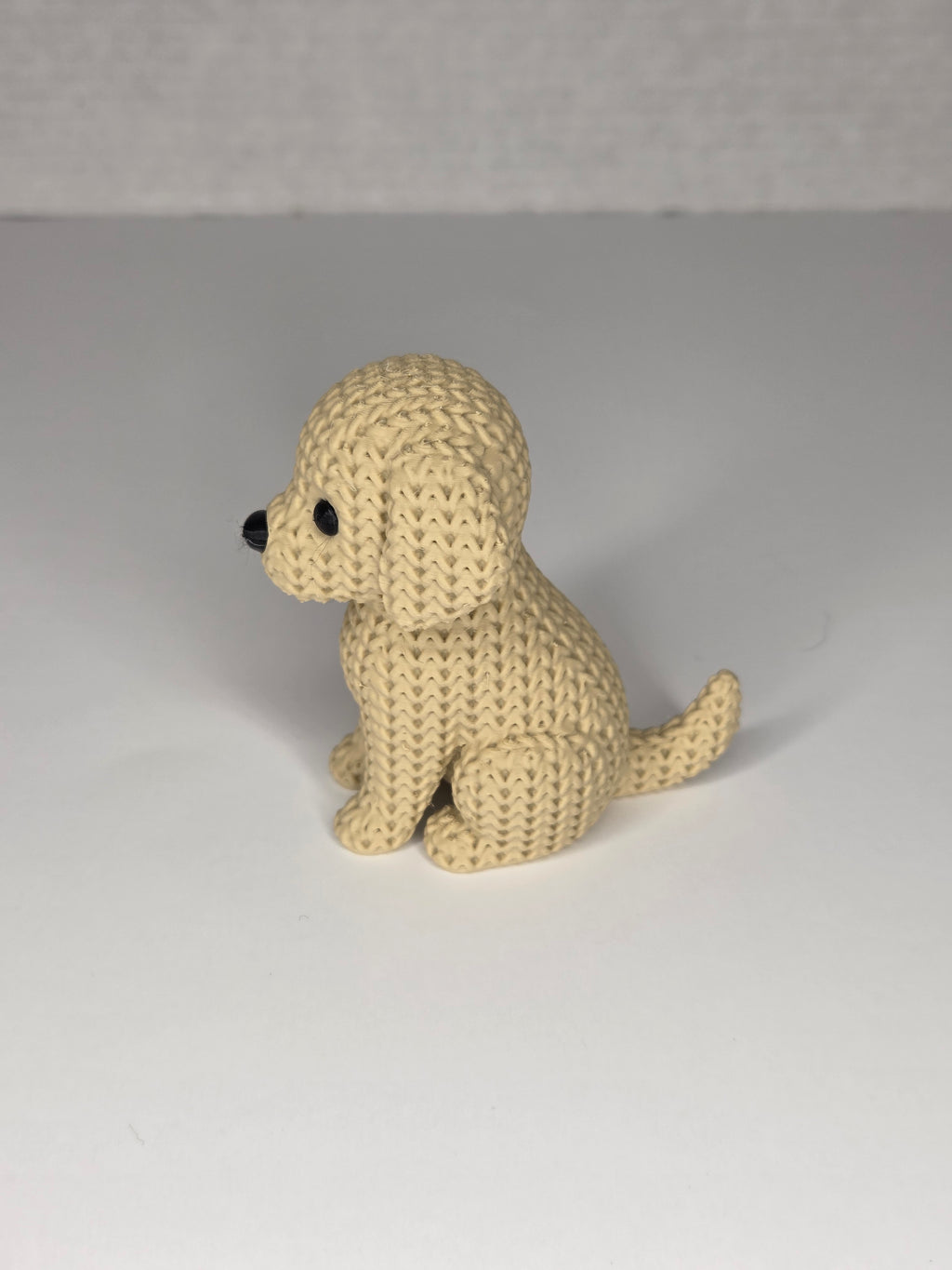Labrador / Retriever | Cute Knitted Texture Figurine