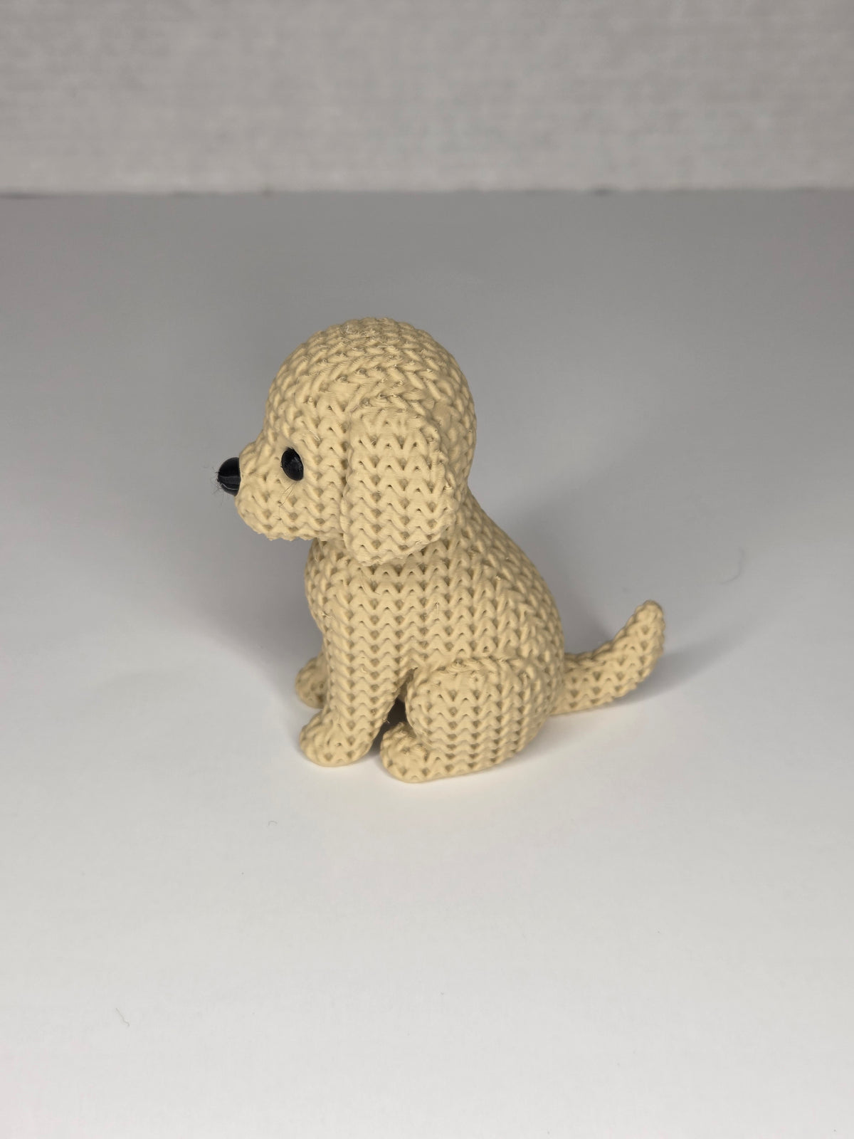 Labrador / Retriever | Cute Knitted Texture Figurine