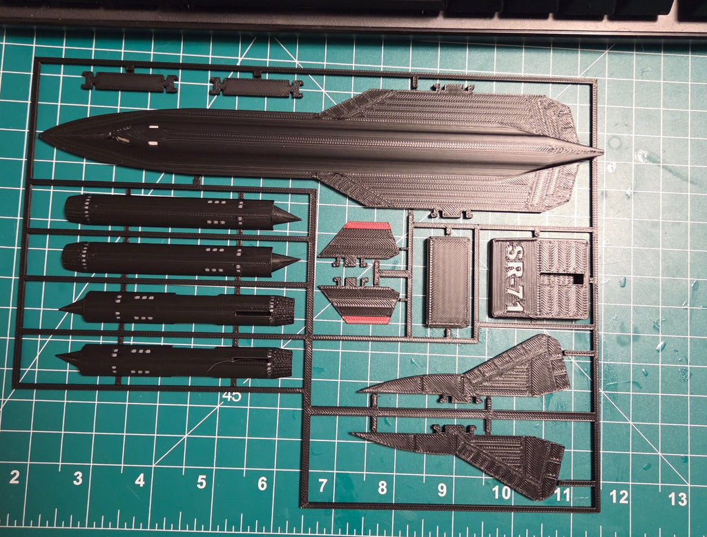 SR-71 Blackbird Kit Card