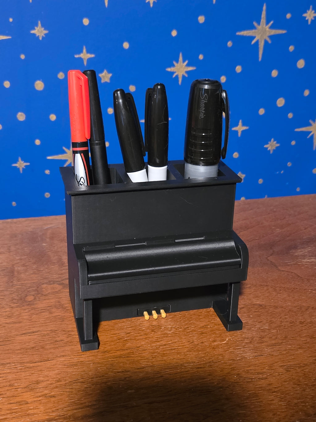 Upright Piano Pen Holder