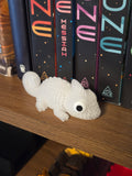 Chameleon Knitted Texture Figurine